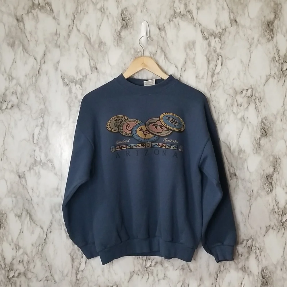 Vtg Arizona Crewneck Sweatshirt - Picture 1 of 4